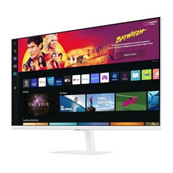 Samsung 32" M7 S32BM701UU 4K UHD VA HDMI/USB/Bluetooth/WiFi fehér smart monitor távirányítóval