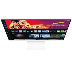 Samsung 32" M7 S32BM701UU 4K UHD VA HDMI/USB/Bluetooth/WiFi fehér smart monitor távirányítóval