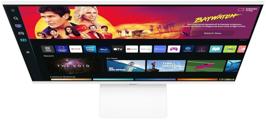 Samsung 32" M7 S32BM701UU 4K UHD VA HDMI/USB/Bluetooth/WiFi fehér smart monitor távirányítóval