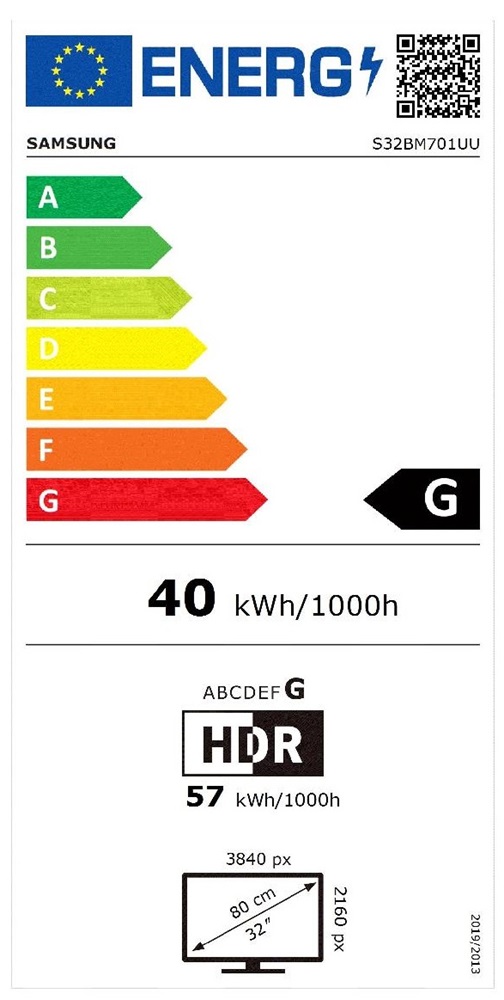 Samsung 32" M7 S32BM701UU 4K UHD VA HDMI/USB/Bluetooth/WiFi fehér smart monitor távirányítóval
