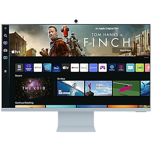 Samsung 32" M8 S32BM80BUU 4K UHD VA USB/Bluetooth/WiFi kék SMART monitor távirányítóval