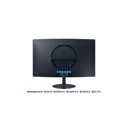 Samsung 32" LS32C390EAUXEN FHD VA HDMI/DP/HDCP ívelt monitor