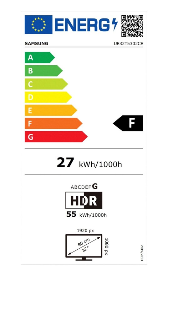 Samsung 32" UE32T5302CEXXH Full HD Smart LED TV (Újracsomagolt)