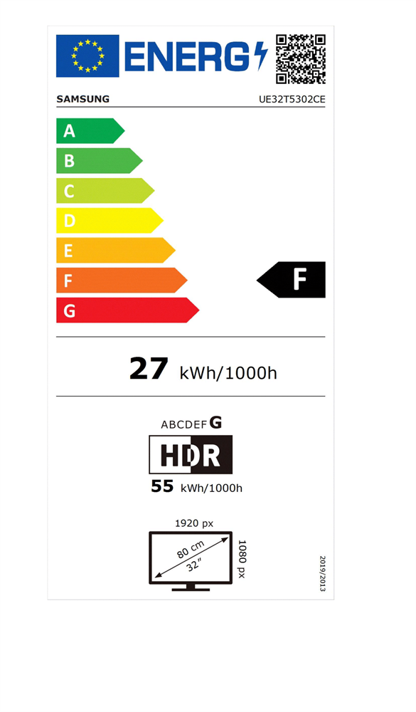 Samsung 32" UE32T5302CEXXH Full HD Smart LED TV (Újracsomagolt)