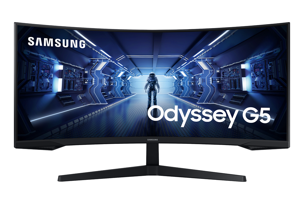 Samsung 34" LC34G55TWWP WQHD VA 165Hz HDMI/DP ívelt kijelzős monitor