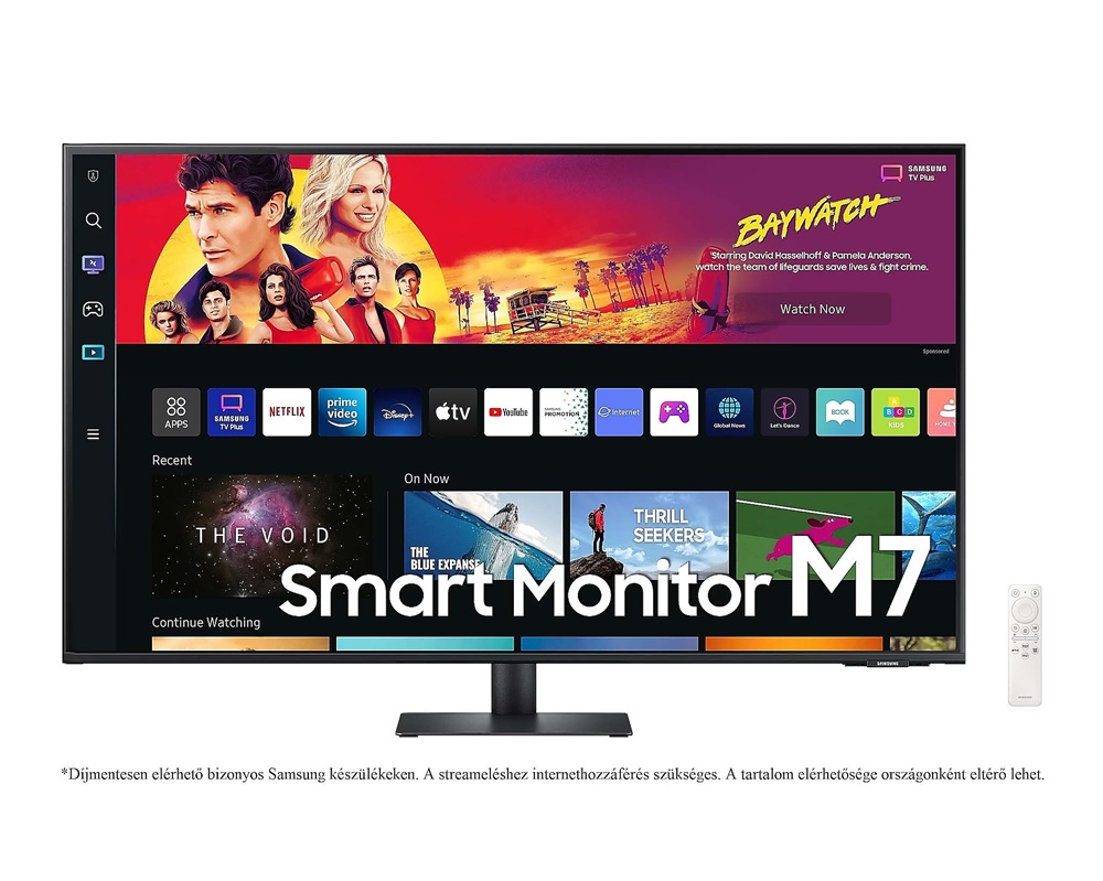 Samsung 43" LS43BM700UPXEN UHD IPS HDMI HDR10 Smart monitor