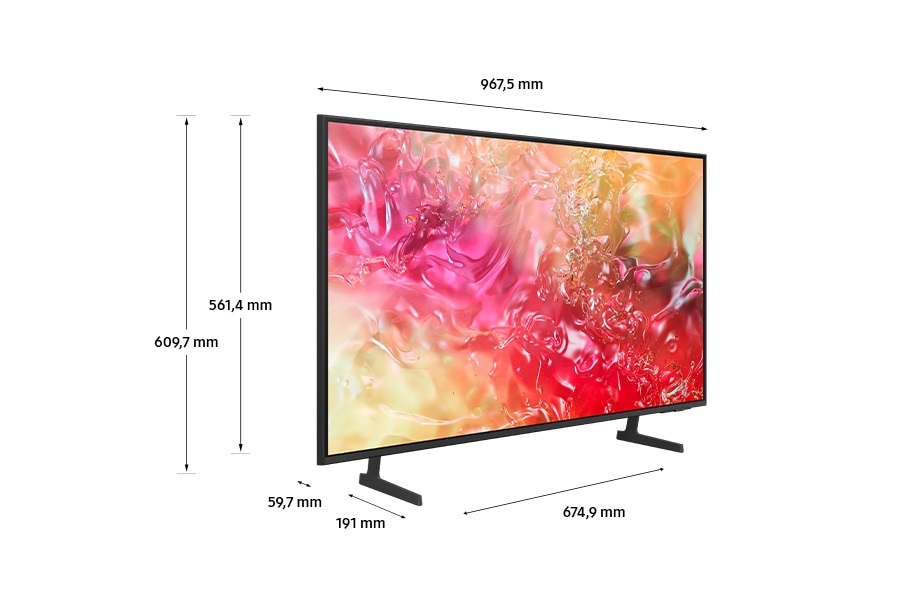Samsung 43" UE43DU7172UXXH Crystal 4K UHD Smart TV (Újracsomagolt)