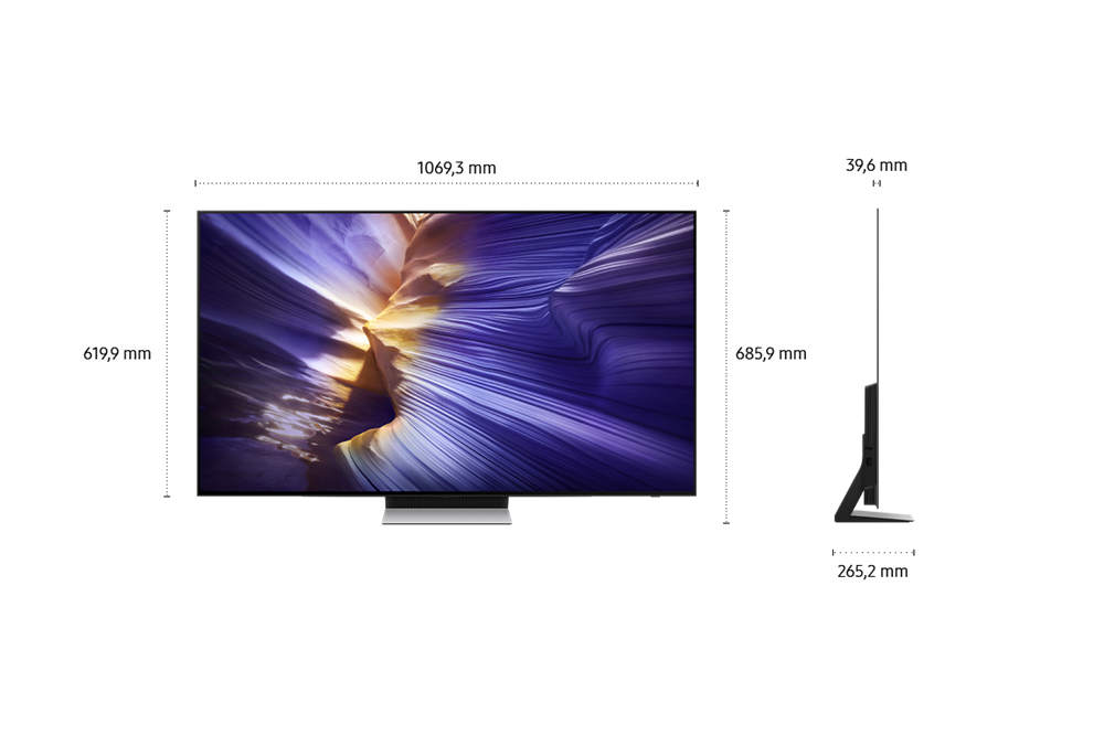 Samsung 48" QE48S90FAEXXH 4K UHD Smart OLED TV (Újracsomagolt)