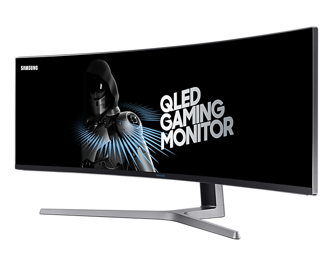 Samsung 49" C49HG90DMR DFHD VA 144Hz HDMI/DP/USB fekete ívelt QLED gamer monitor
