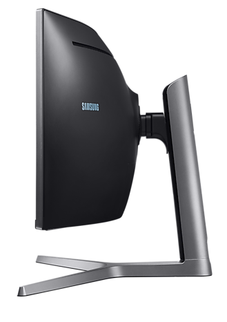 Samsung 49" C49HG90DMR DFHD VA 144Hz HDMI/DP/USB fekete ívelt QLED gamer monitor