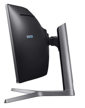 Samsung 49" C49HG90DMR DFHD VA 144Hz HDMI/DP/USB fekete ívelt QLED gamer monitor