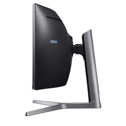 Samsung 49" C49HG90DMR DFHD VA 144Hz HDMI/DP/USB fekete ívelt QLED gamer monitor