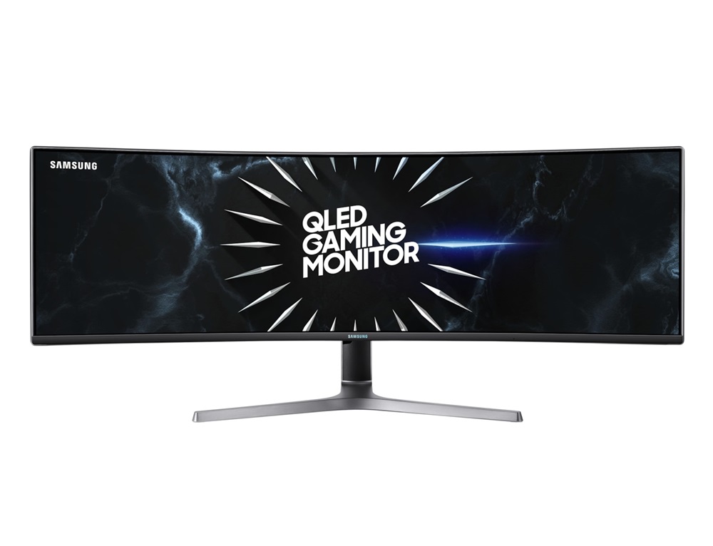 Samsung 49" C49RG90SSR Dual QHD VA 120Hz HDMI/DP/USB kékes sötétszürke ívelt QLED gamer monitor