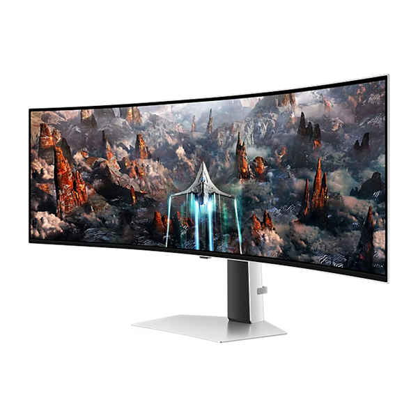 Samsung 49" G93SC 5120x1440 240Hz HDMI/MicroHDMI/DP/USB ívelt gamer OLED monitor