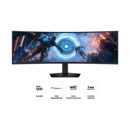 Samsung 49" G9 G91F DQHD VA 144Hz HDMI/DP/USB ívelt gamer monitor