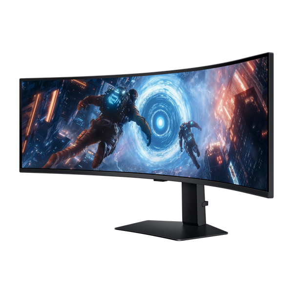 Samsung 49" G9 G91F DQHD VA 144Hz HDMI/DP/USB ívelt gamer monitor