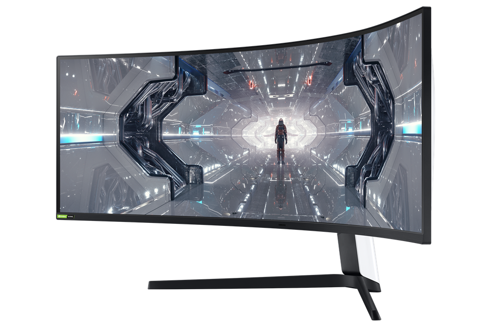 Samsung 49" LC49G95TSSPXEN DQHD 240Hz HDMI/DP ívelt kijelzős gamer monitor