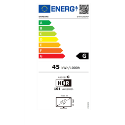 Samsung 49" LS49AG950NPXEN DQHD 240Hz HDMI/DP ívelt kijelzős gamer monitor