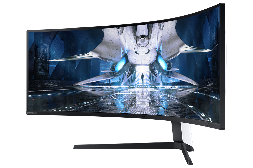 Samsung 49" LS49AG950NPXEN DQHD 240Hz HDMI/DP ívelt kijelzős gamer monitor