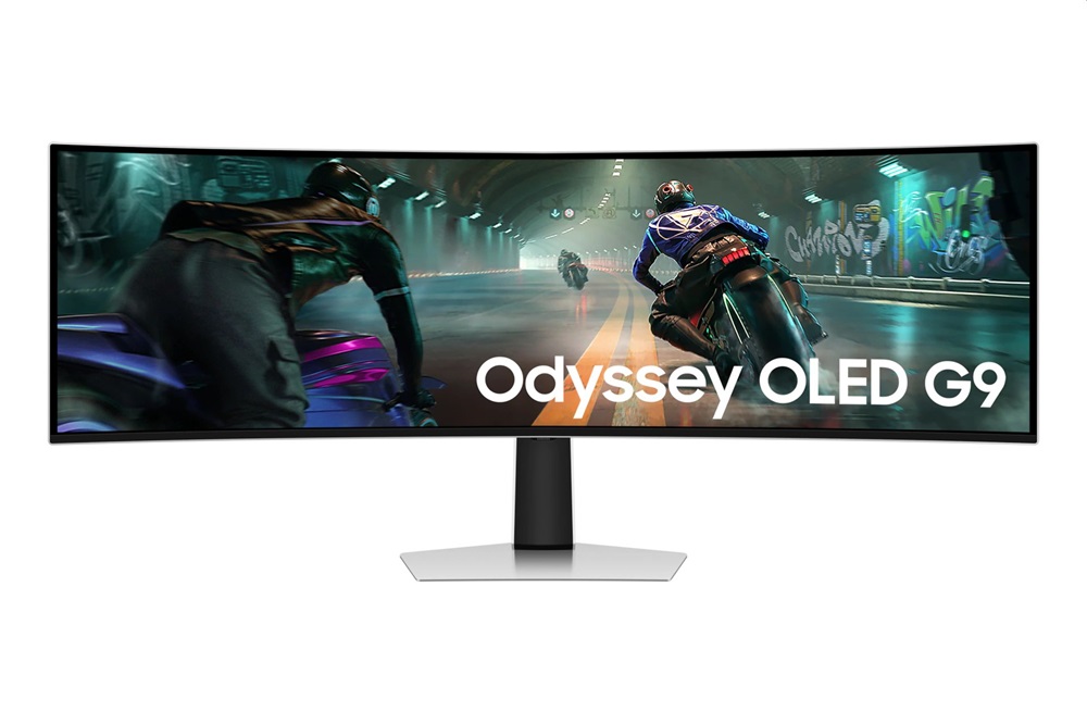 Samsung 49" LS49DG910SUXEN DQHD OLED 144Hz DP/HDMI/microHDMI/USB-C ívelt gamer monitor