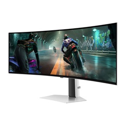 Samsung 49" LS49DG910SUXEN DQHD OLED 144Hz DP/HDMI/microHDMI/USB-C ívelt gamer monitor