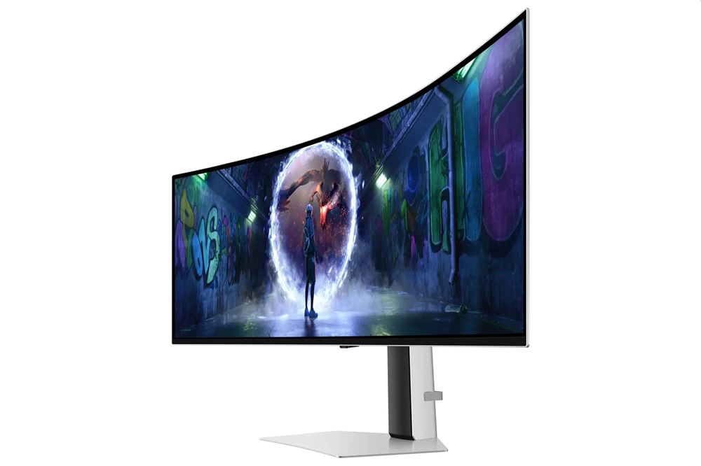 Samsung 49" LS49DG934SUXEN DQHD OLED 240Hz DP/HDMI/USB-C ívelt gamer monitor