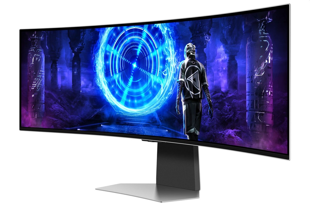 Samsung 49" LS49DG950SUXDU DQHD QD-OLED 240Hz ívelt gamer monitor