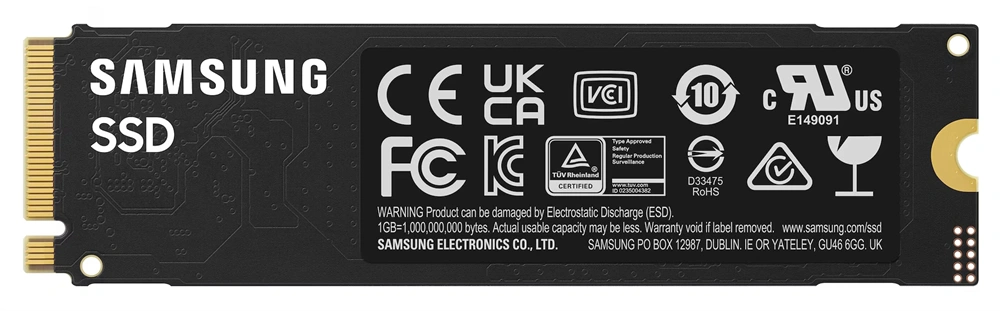 Samsung 4TB M.2 PCIe 4.0 990 EVO Plus (MZ-V9S4T0BW) SSD