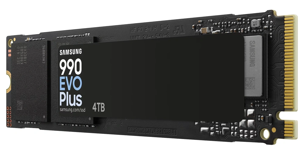 Samsung 4TB M.2 PCIe 4.0 990 EVO Plus (MZ-V9S4T0BW) SSD