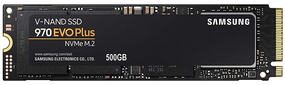 Samsung 500GB NVMe 1.3 M.2 2280 970 EVO Plus (MZ-V7S500BW) SSD