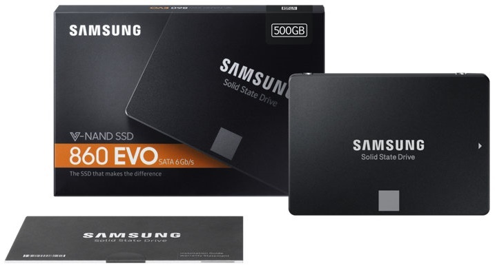 Samsung 500GB SATA3 2,5" 860 EVO Basic (MZ-76E500B/EU) SSD