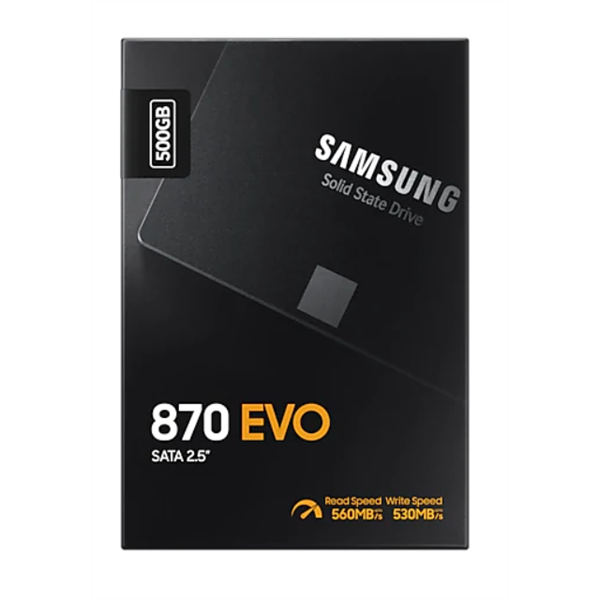Samsung 500GB SATA3 2,5" 870 EVO (MZ-77E500BW) SSD