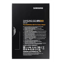Samsung 500GB SATA3 2,5" 870 EVO (MZ-77E500BW) SSD