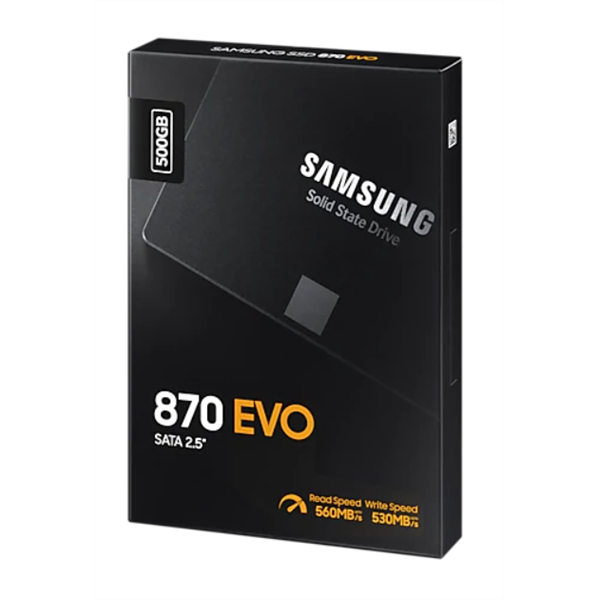 Samsung 500GB SATA3 2,5" 870 EVO (MZ-77E500BW) SSD