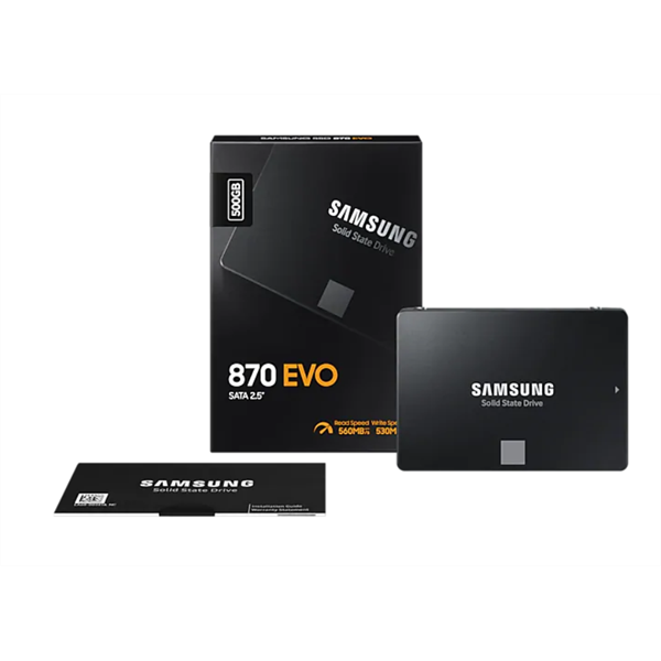 Samsung 500GB SATA3 2,5" 870 EVO (MZ-77E500BW) SSD