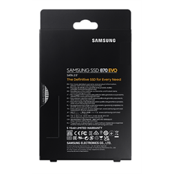 Samsung 500GB SATA3 2,5" 870 EVO (MZ-77E500BW) SSD