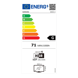Samsung 50" LH50BECHLGUXEN Business 4K UHD smart LFD kijelző