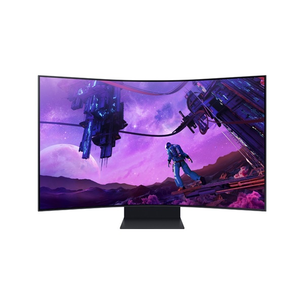 Samsung 55" LS55CG970NUXDU 4K UHD VA 165Hz HDMI/DP/USB/RJ45/WiFi/Bluetooth ívelt gamer monitor