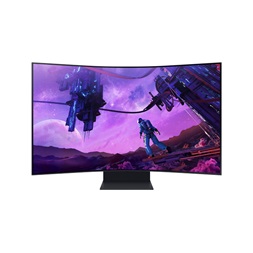 Samsung 55" LS55CG970NUXDU 4K UHD VA 165Hz HDMI/DP/USB/RJ45/WiFi/Bluetooth ívelt gamer monitor