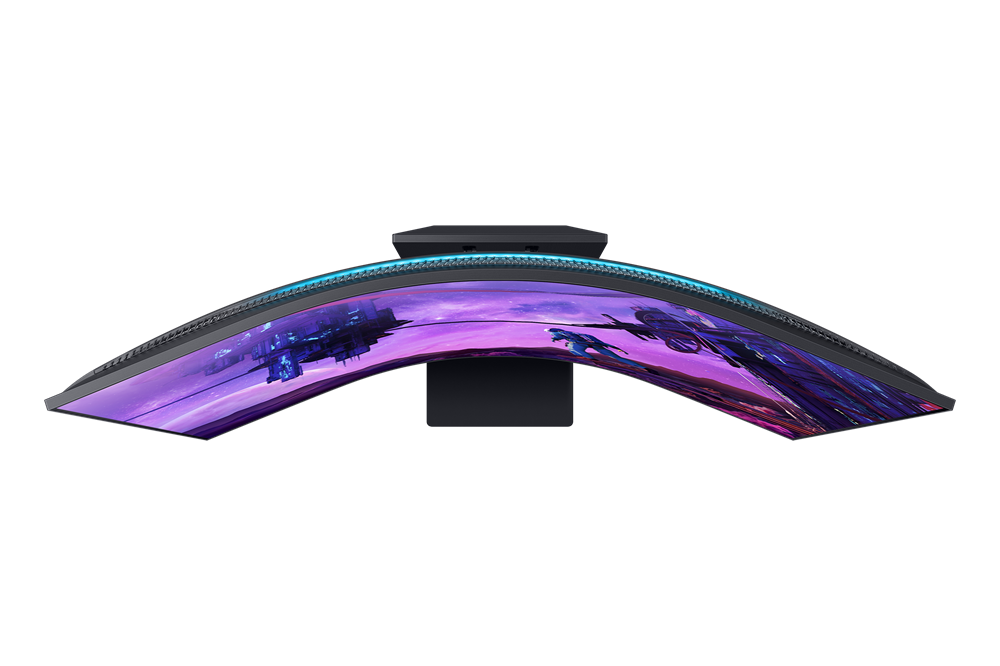 Samsung 55" LS55CG970NUXDU 4K UHD VA 165Hz HDMI/DP/USB/RJ45/WiFi/Bluetooth ívelt gamer monitor