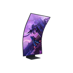 Samsung 55" LS55CG970NUXDU 4K UHD VA 165Hz HDMI/DP/USB/RJ45/WiFi/Bluetooth ívelt gamer monitor