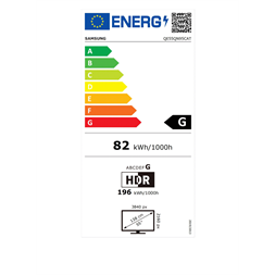 Samsung 55" QE55QN95CATXXH 4K UHD Smart Neo QLED Mini LED TV