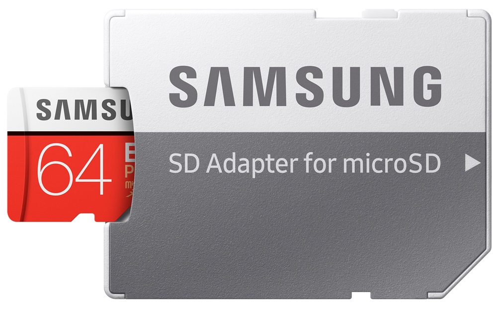 Samsung 64GB SD micro EVO Plus (SDXC Class10) (MB-MC64HA/EU) memóriakártya adapterrel