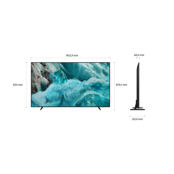 Samsung 65" QE65Q7FAAUXXH 4K UHD Smart QLED TV, 165 cm