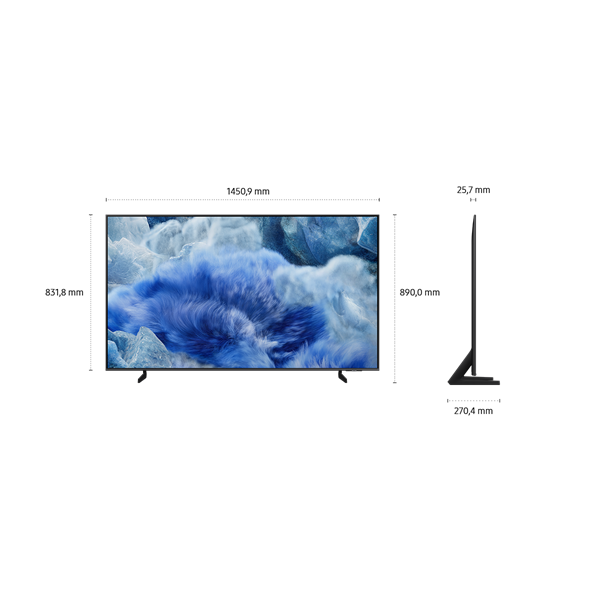 Samsung 65" QE65Q8FAAUXXH 4K UHD Smart QLED TV