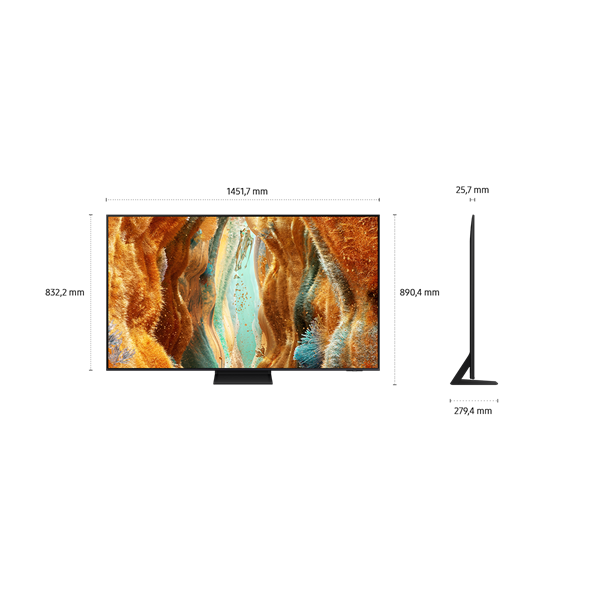 Samsung 65" QE65QN70FAUXXH 4K UHD Smart Neo QLED Mini LED TV