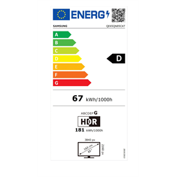 Samsung 65" QE65QN85CATXXH 4K UHD Smart Neo QLED Mini LED TV