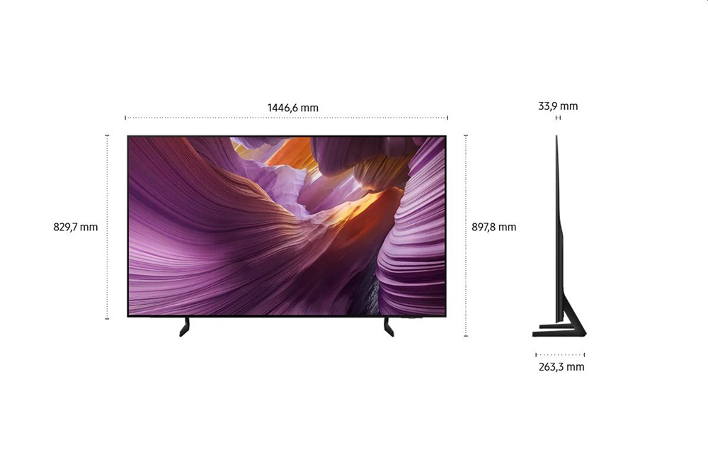 Samsung 65" QE65S85FAEXXH 4K UHD Smart OLED TV (Újracsomagolt)