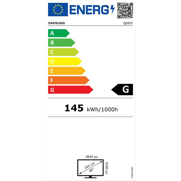 Samsung 65" QE65T Professional Smart Signage QET 4K UHD LFD kijelző