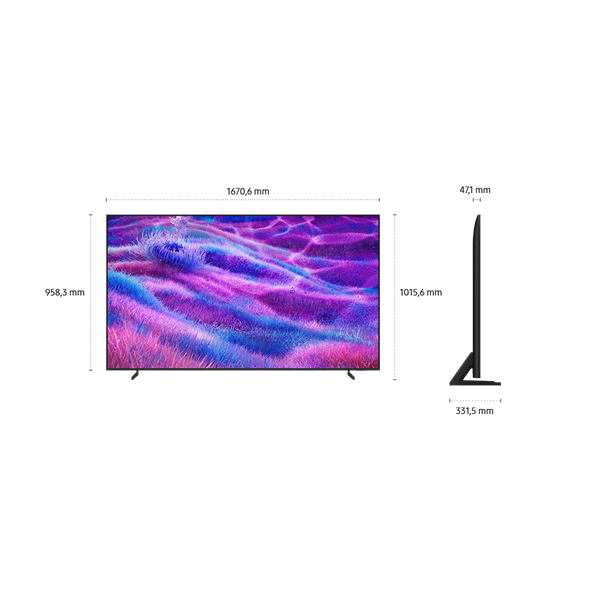 Samsung 75" QE75QN80FAUXXH 4K UHD Smart Neo QLED Mini LED TV